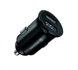 SWISSTEN Power Delivery 2x USB-A Autós Töltő - Fekete (45W)