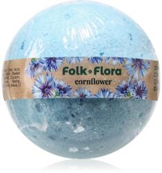 Folk & Flora Cornflower fürdőgolyó 130 g