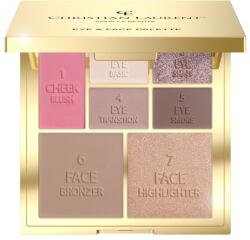 Eveline Cosmetics - Paleta pentru ochi si fata multifunctionala, cu blush, farduri, bronzer si iluminator Eveline Cosmetics Wonder Match, 14 g