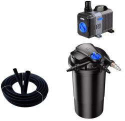 Sunsun CPA-15000 nyomásszűrő szett CTP-8000 szivattyúval + 3 m tömlő és indító baktérium