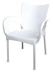 Megaplast MEGA PLAST SMART műanyag, AL láb, fehér (146000010)
