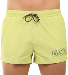 HUGO BOSS Férfi fürdőnadrág BOSS sárga (50469280-331) XL - pepita