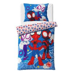 Carbotex Mikroplüss ágyneműhuzat - Spidey Csodálatos barátok, 140×200 + 70×90 cm (01218-MIKROPLSPIA)