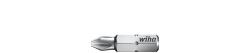 Wiha 25 bitkészlet csökkentett átmérő Pozidriv (PZ2 reduced) 10 részes 1/4", dobozban (10156) (10156)