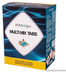Pontaqua PoolTrend / PontAqua MULTI MIX TABS négyes hatású medence fertőtlenítő klórtabletta, 5 db tasak / doboz