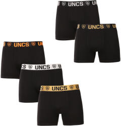 UNCS 5PACK férfi boxeralsók UNCS fekete (24Z167PSPP) L