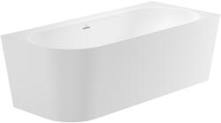 Roca Ъглова вана A248664000, Roca, Stonex, дясна, включва click-clack клапа и сифон, бяла, 180х80х59см (A248664000)