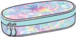 ST.RIGHT Penar oval pentru școală St. Right Magic Unicorn - Rainbow, с Cu 1 fermoar (PC01) Penar