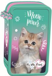 St. Majewski Penar cu rechizite St. Majewski My Little Friend - Kitty Party, 3 fermoare Penar