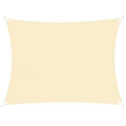 Sersimo Springos vízálló szögletes Napvitorla 4x3m 160 g/m2 - Bézs (SN0057)