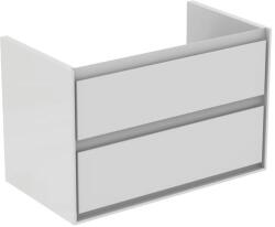 Ideal Standard Fürdőszobaszekrény mosdó alá Ideal Standard Connect Air 80x51, 7x44 cm fehér fényes / fehér matt kombinációban E0819B2 (E0819B2)