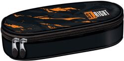 ST.RIGHT Penar oval pentru școală St. Right Lava -Cu 1 fermoar (PC01) Penar