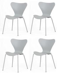 Autronic Set de scaune de sufragerie CT-X7034 GREY, 4 buc. , gri