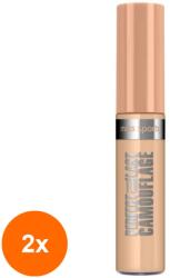 Miss Sporty Set 2 x Anticearcan Miss Sporty 30 Light, Perfect to Last Camouflage Multitasker, 10 ml (ROC-2xMAG1008479TS)