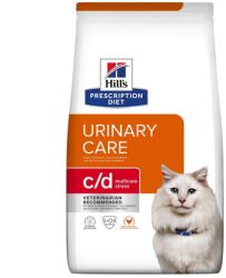 Hill's Hill' s Prescription Diet Feline c/d Urinary Stress Chicken 8 kg + macskaalom INGYEN