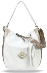  Zellia Női Válltáska Zlb180 Fehér-Arany - Groove - (62262354)