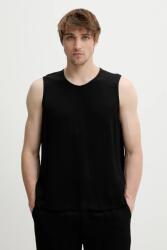 Nanushka t-shirt KOBEE fekete, NM25SSTP11199 - fekete L