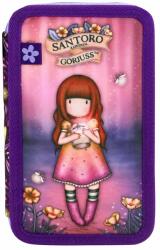  Penar echipat Gorjuss, Firefly Dawn, 3 compartimente, 12x21x6 cm (GR607340) Penar