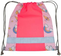 Korntex Rucsac pentru copii cu șnur și element reflectorizant - Unicorn (KX069-1000400171)
