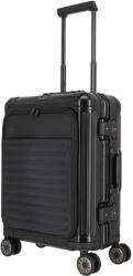 Travelite Next 4w S Front pocket Black Valiza