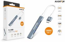 Aligator USB hub Aligator Hub USB-C 4x USB