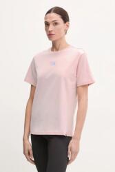 adidas pamut póló W L MINI TEE női, rózsaszín, JN8262 - rózsaszín S