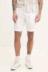 Superdry vászon rövidnadrág fehér, férfi, M7110455A-01C - fehér L