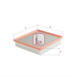 SOFIMA Filtru aer SOFIMA S 3D91 A (S 3D91 A) - fixbox