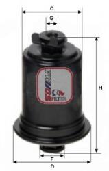SOFIMA filtru combustibil SOFIMA S 1775 B (S 1775 B) - automobilus