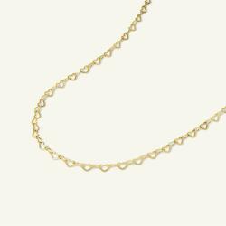 Rosefield колие в златист цвят Heart Chain JNHCG-J684 Rosefield | Lilav | ЖЕНИ | ЕДИН РАЗМЕР