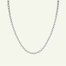 Rosefield колие в сребрист цвят Oval Chainlink JNOCS-J627 Rosefield | Lilav | ЖЕНИ | ЕДИН РАЗМЕР