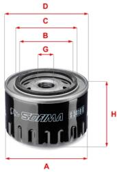 SOFIMA Filtru ulei SOFIMA S 3419 R (S 3419 R) - fixbox