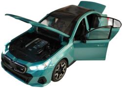 DIECAST Bmw (seria 5) i5 M60 xDrive (G60) Turcoaz 2023 (Replica) cu led-uri si sunete scala 1/241/43 (38308)