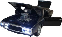 DIECAST Dodge Charger 1968 Black (replica) cu led-uri si sunete scala 1/321/43 (38240)
