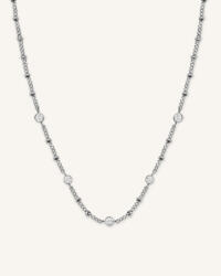 Rosefield колие със сребрист цвят Crystal JNSCS-J612 Rosefield | Lilav | ЖЕНИ | ЕДИН РАЗМЕР