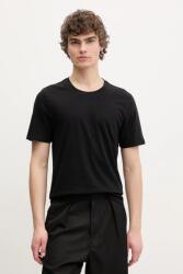 AllSaints t-shirt 2 db fekete, férfi, sima, ASM493451 - fekete L