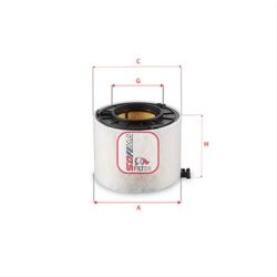 SOFIMA Filtru aer SOFIMA S 7G31 A (S 7G31 A) - fixbox