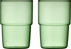 LyngbyGlas Pahare Torino 400 ml verzi 2 buc (30198) Pahar