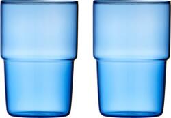 LyngbyGlas Pahare Torino 400 ml albastre 2 buc (30196) Pahar