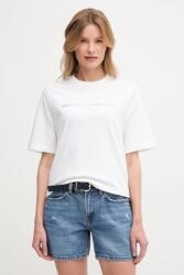 United Colors of Benetton pamut póló női, fehér, 3BL0D109D - fehér S