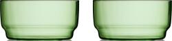 LyngbyGlas Castronașe pentru servire Torino 12 cm verzi 2 buc (32370) Castron