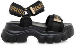 Renato Garini Sandale Flatforme Damă Negre U428A2924340 (U428A2924340)