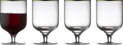 LyngbyGlas Pahare pentru vin Palermo Gold 300 ml 4 buc (12058) Pahar