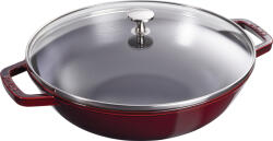 Staub Wok Staub 30 cm rodie cu capac (40511-466-0)