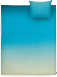Foonka Lenjerie de pat Summer Aqua 150 x 200 cm separată cu față de pernă 70 x 80 cm (150x200/70x80-AQ) Lenjerie de pat