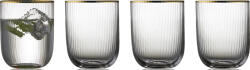 LyngbyGlas Pahare Palermo Gold 350 ml 4 buc (12050) Pahar