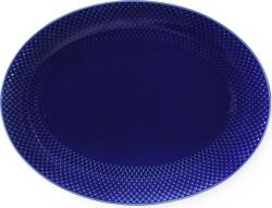Lyngby Platou pentru servit Rhombe 35 cm albastru-închis (201953) Tava