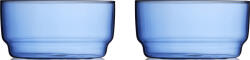 LyngbyGlas Castronașe pentru servire Torino 12 cm albastre 2 buc (32368) Castron