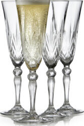 LyngbyGlas Pahare pentru șampanie Melodia 160 ml 4 buc (916096) Pahar