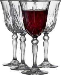 LyngbyGlas Pahare cu picior pentru vin roșu Melodia 270 ml 4 buc (916098) Pahar